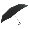 triple folding plastic j handle black promotional items umbrella